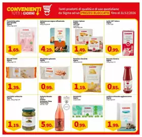 Volantino Sigma Pagina 9: Biscotti Petit Sigma €1,39, Patatine classiche Sigma €1,19