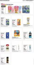 CVS weekly ad week 40 Page 16: Schick Quattro Titanium, Gillette Fusion5 ProGlide