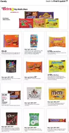 CVS weekly ad week 40 Page 17: Butterfinger Fun Size €4,50, Life Savers mints