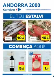 Catálogo Andorra 2000 Página 1: Celeste - vi roure do ribera del duero €5,99, Carrefour - arros llarg €1,39