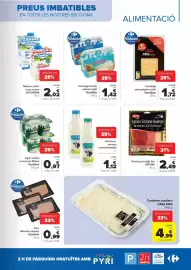 Catálogo Andorra 2000 Página 5: Carrefour - formatge amb proteina a talls €1,72