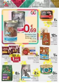 Folleto Supermercados El Jamón Página 28: Purina One Perro Mini Adulto Pollo-Cordero €1,99, Jarad+ Paté Ternera €1,15