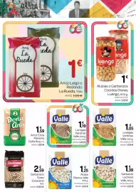 Folleto Supermercados El Jamón Página 6: Valle lentejas verdinas €1,05, Valle alubia blanca €1,25