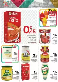 Folleto Supermercados El Jamón Página 8: Ybarra mayonesa sabor canero €2,99, Orlando tomate frito €1,49