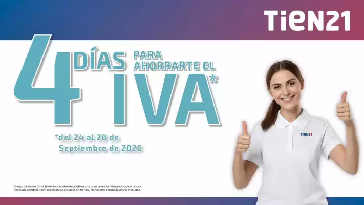 Tien 21 (válido hasta el 28-09)