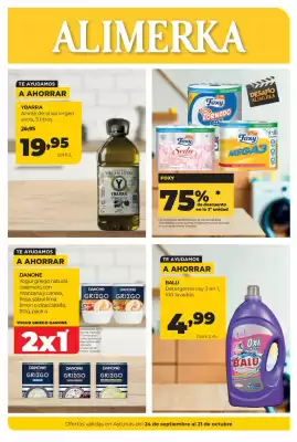 Folleto Alimerka (válido hasta el 21-10)