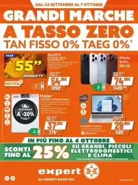 Volantino Expert Pagina 1: HP NOTEBOOK 15-FC1004NLX €599,00, IPhone 18 Pro €1.489,90