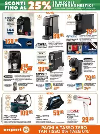 Volantino Expert Pagina 10: Rowenta sistema stirante force pro 350 €109,90, Polti Vaporella Vertical Styler €29,90