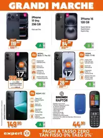 Volantino Expert Pagina 15: Redmi Note 17 Pro 5G €399,90, Redmi 15C €149,90