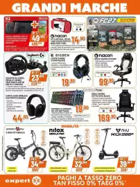 Volantino Expert Pagina 24: Bigben cuffie gaming v3 €19,90, Cuffia game wireless G321 €44,90