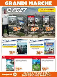 Volantino Expert Pagina 26: Rayman Legends Retold Ubisoft €39,90, Ace Combat 8: Wings of theve €79,90