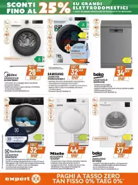 Volantino Expert Pagina 3: Beko lavastoviglie BDFN16430S €349,00, Samsung lavasciuga WD10HG6U94BEU3 €649,00