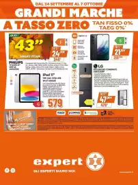 Volantino Expert Pagina 34: IPad 11" €579,00, Redmi 15 €219,90