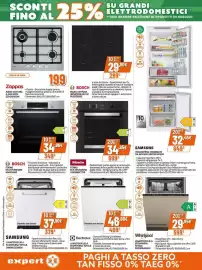 Volantino Expert Pagina 5: Lavastoviglie a scomparsa totale Electrolux €469,00