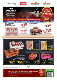 Jumbo catalogue Page 1: SKY COUNTRY Triple A Burger €71,95, CHICKOS IQF Mixed Chicken Portions €379,95