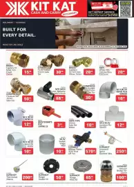 KitKat Cash and Carry catalogue Page 1: SUPAHOT Universal Sprial Element 3kw €250,00, HDPE PIPE €10,00