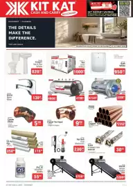 KitKat Cash and Carry catalogue Page 2: Copper Tee Equal €9,00, EGOLI Basin Mixer €130,00
