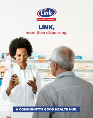 Link Pharmacy (valid until 8-10)