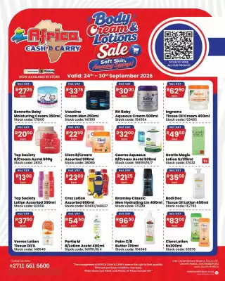 Africa Cash and Carry (valid until 30-09)