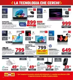 Volantino Comet Pagina 12: Tp-link router 4g archer mr400 €79,99, Lenovo YOGA SLIM 7 NOTEBOOK 14IPH11 €999,00