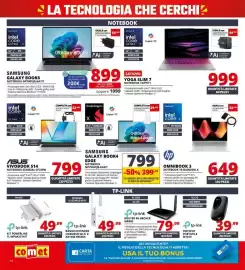 Volantino Comet Pagina 12: Tp-link router 4g archer mr400 €79,99, Lenovo YOGA SLIM 7 NOTEBOOK 14IPH11 €999,00