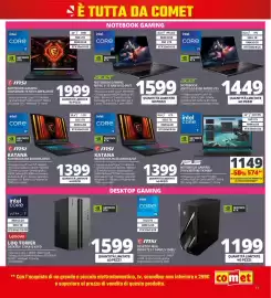 Volantino Comet Pagina 17: MSI Notebook Gaming Crosshair 16 HX E14WFK-0611T €1.999,00