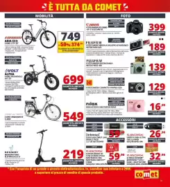 Volantino Comet Pagina 21: Denver E-Bike Urbanmove E-4000 €549,00, Legnano Aria Eco E-Bike City 28" €374,50