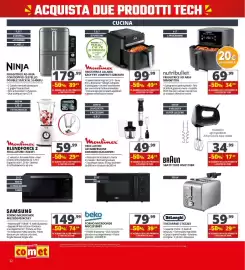 Volantino Comet Pagina 22: Nutribullet friggitrice ad aria €34,99, Moulinex Blendforce 2 frullatore €29,99