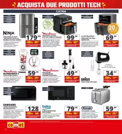 Volantino Comet Pagina 22: Moulinex friggitrice ad aria easy fry compact €49,99, Nutribullet friggitrice ad aria €34,99