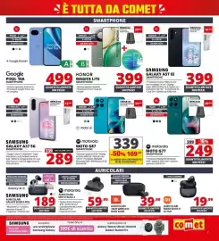 Volantino Comet Pagina 7: JBL Auricolari True Wireless Wide Buds €39,99, Galaxy A57 5G €12,95