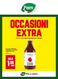 Volantino Pam Pagina 1: Pam OCCASIONI EXTRA Offerte valide dal 24 settembre al 7 ottobre SALSA DI POMODORO CILIEGINO O