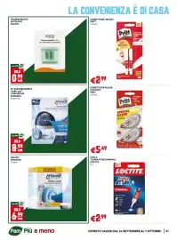 Volantino Pam Pagina 27: Temperamatite 2 fori con serbatoio trasparente Scatto €0,99, Mini kit Ariasana €6,99