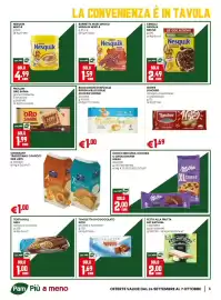 Volantino Pam Pagina 3: Nesquik Nestlé €4,99, Torta roll midi rosa cacao €1,00