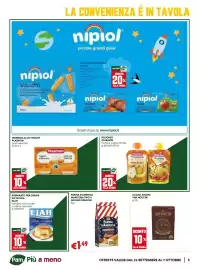 Volantino Pam Pagina 5: Creme caramel Elah, Merenda allo yogurt Plasmon