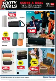 Harvey Norman catalogue Page 13: Sony ULT FIELD 5 Wireless Portable Bluetooth Speaker €329,00