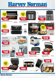 Harvey Norman catalogue Page 14: Tefal 'Dual Easy Fry Flex' Air Fryer €166,00