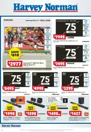 Harvey Norman catalogue Page 6: Hisense 75" UR9SAU 4K" RGB MiniLED Smart TV €4.995,00