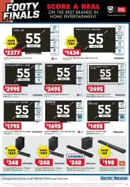 Harvey Norman catalogue Page 9: Samsung B650F B-Series 3.1-Channel Soundbar with Subwoofer €348,00