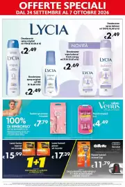 Volantino Maxi Supermercati Pagina 14: Deodorante spray balance €2,49, Deodorante spray original Lycia €2,49