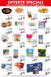 Volantino Maxi Supermercati Pagina 3: Soft Algida €1,99, Caciotta Bayer senza lattosio €1,49