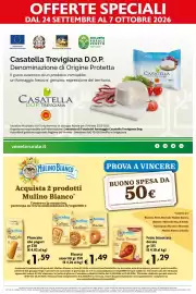 Volantino Maxi Supermercati Pagina 9: Biscotti assortiti Mulino Bianco €1,49, Plumcake Classico Mulino Bianco €1,59