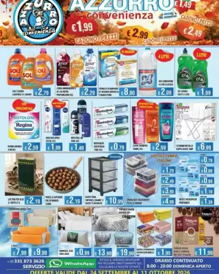 Volantino Azzurro Convenienza (valido fino al 11-10)