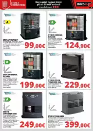 Volantino Brico Io Pagina 16: Stufa Corona €199,00, Stufa inverter 5026 €249,00