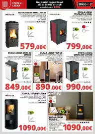 Volantino Brico Io Pagina 9: Stufa a legna ventilata V-Steel €799,00, Stufa a legna Remilly Plus Invicta €579,00
