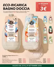 Catalogo Yves Rocher settimana 39 Pagina 3: ECO-RICARICA BAGNO DOCCIA Per usufruire della promozione inserisci il codice