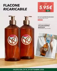 Catalogo Yves Rocher settimana 39 Pagina 5: FLACONE RICARICABILE B YVES ROCHER S 2X 5,95€ 7,90€ -24% SET 2X FLACONE