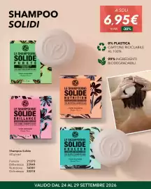 Catalogo Yves Rocher settimana 39 Pagina 7: SHAMPOO SOLIDI A SOLI 6.95€ 9,95€ -30% LE SHAMPOOING SOLIDE PURETÉ A LA MENTHE