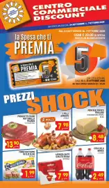 Volantino Centro Commerciale Discount Pagina 1: Coca-Cola €2,49, Tonno Nostromo €1,99