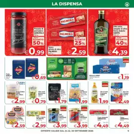 Volantino Eurospar settimana 39 Pagina 9: Filetti di tonno Consorcio €3,99, Maionese KRAFT €1,19