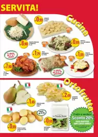 Volantino Palmarket Pagina 4: Pere €1,49, Le Fresche Bontà Misticanza in busta €0,69